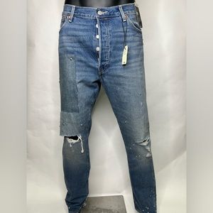 Levi’s 501 ‘54 54 Riveted Jeans Distressed Boyfriend 36x32